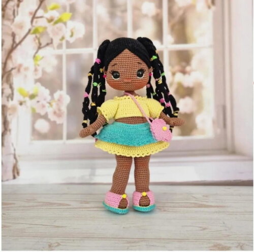 Receita Boneca Amigurumi