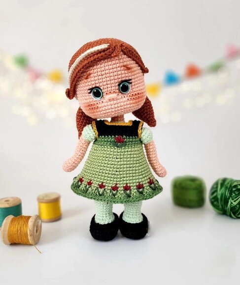 Receita Boneca Amigurumi