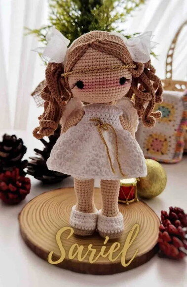 Receita Boneca Amigurumi