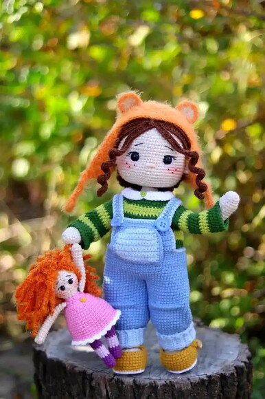 Receita Boneca Amigurumi