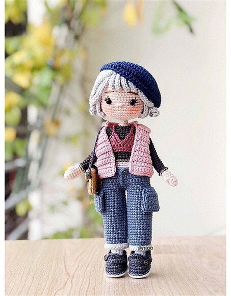 Receita Boneca Amigurumi