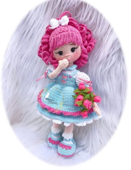 Receita Boneca Amigurumi