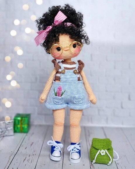 Receita Boneca Amigurumi