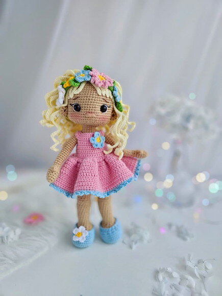 Receita Boneca Amigurumi