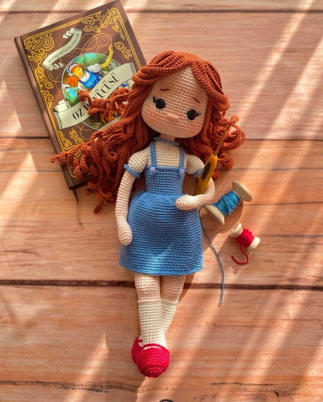 Receita Boneca Amigurumi