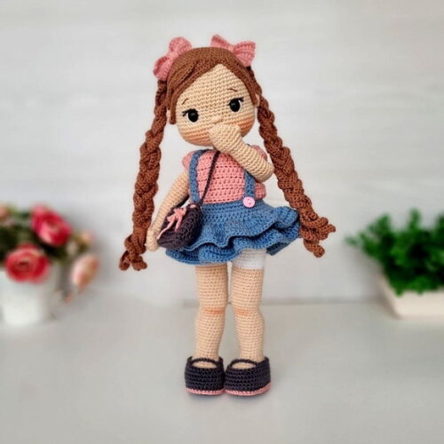 Receita Boneca Amigurumi