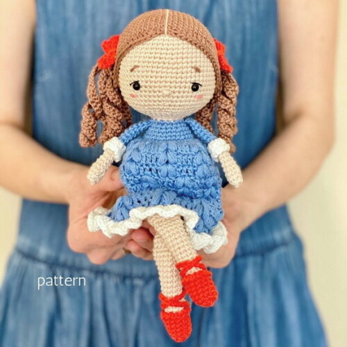 Receita Boneca Amigurumi