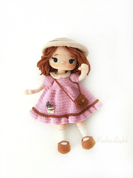 Receita Boneca Amigurumi