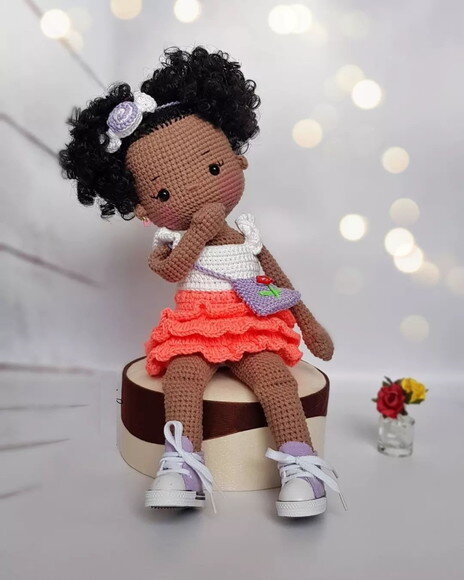 Receita Boneca Amigurumi