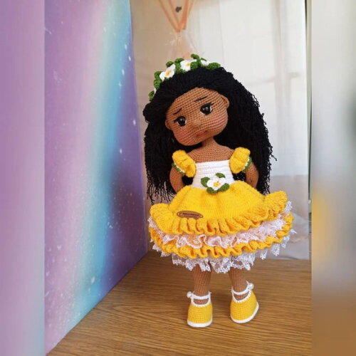 Receita Boneca Amigurumi