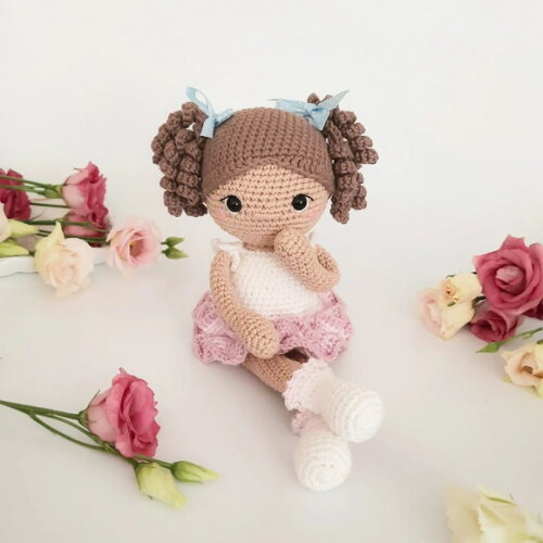 Receita Boneca Amigurumi