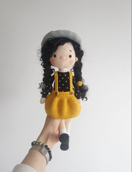 Receita Boneca Amigurumi