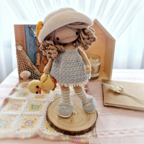 Receita Boneca Amigurumi