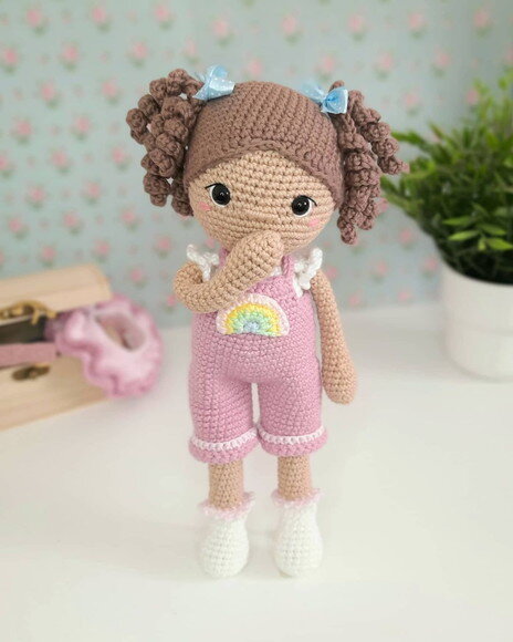 Receita Boneca Amigurumi