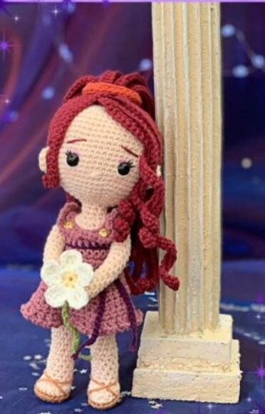 Receita Boneca Amigurumi
