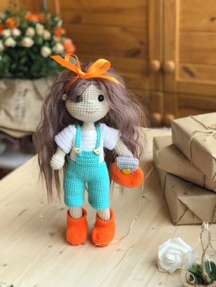 Receita Boneca Amigurumi