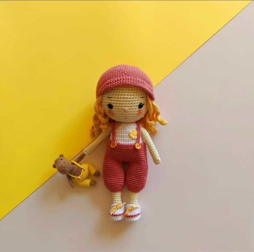 Receita Boneca Amigurumi