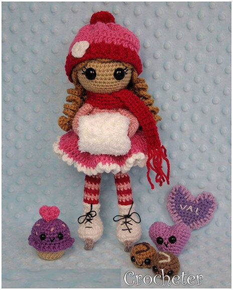 Receita Boneca Amigurumi