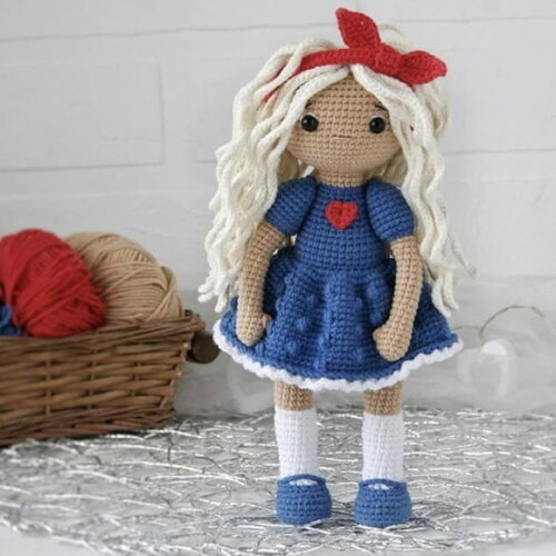 Receita Boneca Amigurumi