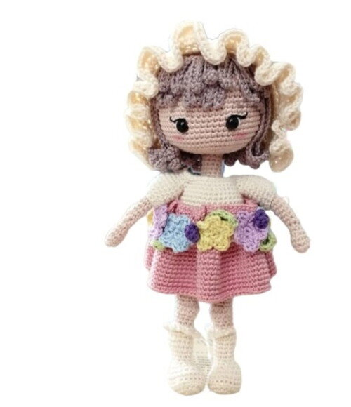 Receita Boneca Amigurumi