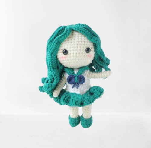 Receita Boneca Amigurumi
