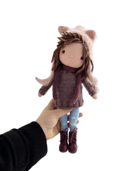 Receita Boneca Amigurumi