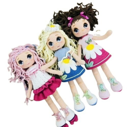 Receita Boneca Amigurumi