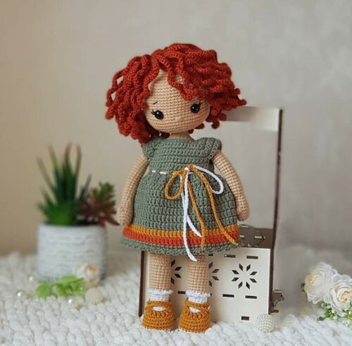 Receita Boneca Amigurumi