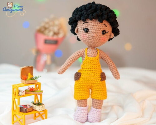 Receita Boneca Amigurumi