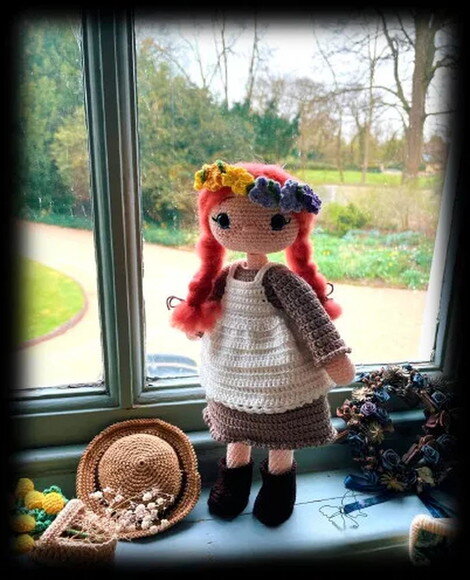 Receita Boneca Anne Amigurumi