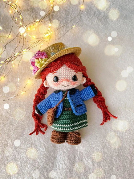 Receita Boneca Anne Amigurumi