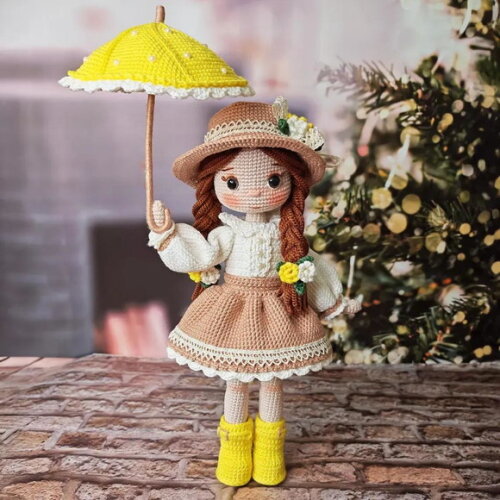 Receita Boneca Anne Amigurumi