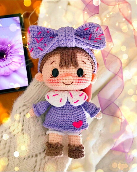Receita Boneca Bebe Amigurumi