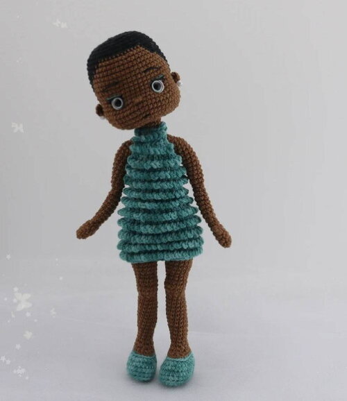 Receita Boneca Bianca Amigurumi