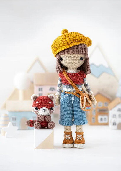 Receita Boneca Campista Amigurumi