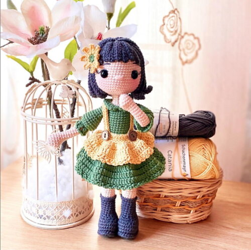 Receita Boneca Campista Amigurumi