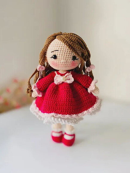 Receita Boneca Candy Amigurumi