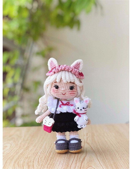 Receita Boneca Coelha Amigurumi