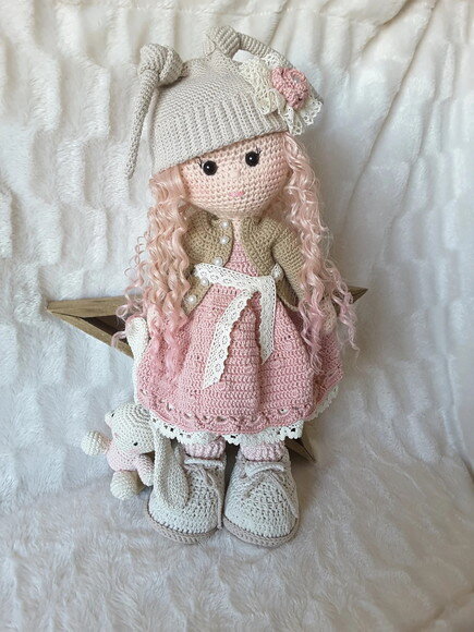 Receita Boneca Coelho Amigurumi