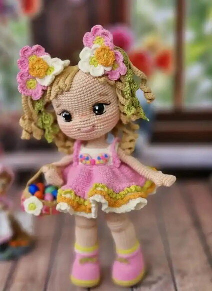 Receita Boneca Docinho Amigurumi