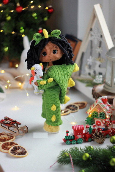 Receita Boneca Dragão Amigurumi