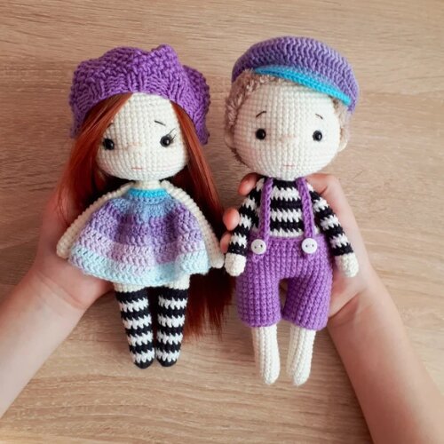 Receita Boneca E Boneco Amigurumi