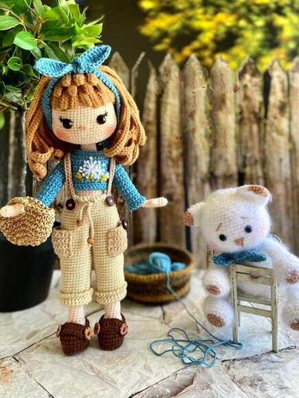 Receita Boneca Emily Amigurumi