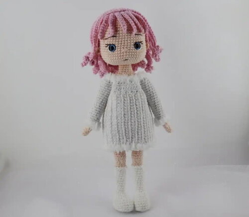 Receita Boneca Enid Amigurumi