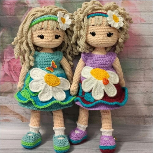 Receita Boneca Flora Amigurumi