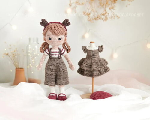 Receita Boneca Grace Amigurumi