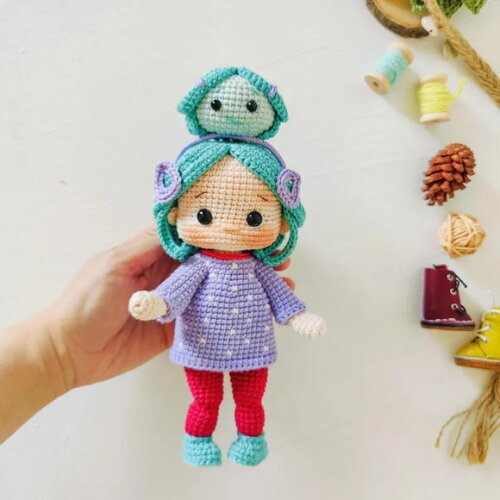 Receita Boneca Inveja Amigurumi