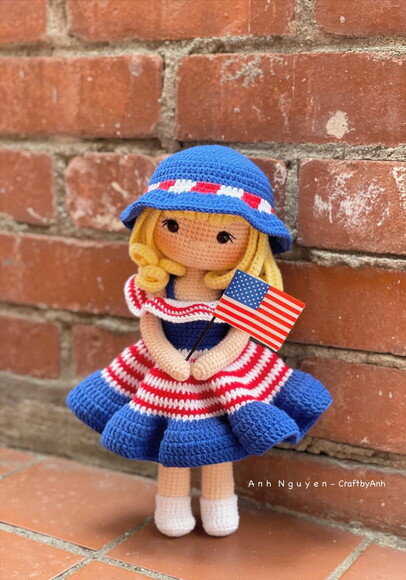 Receita Boneca Lila Amigurumi
