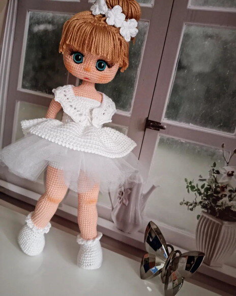 Receita Boneca Linda Amigurumi