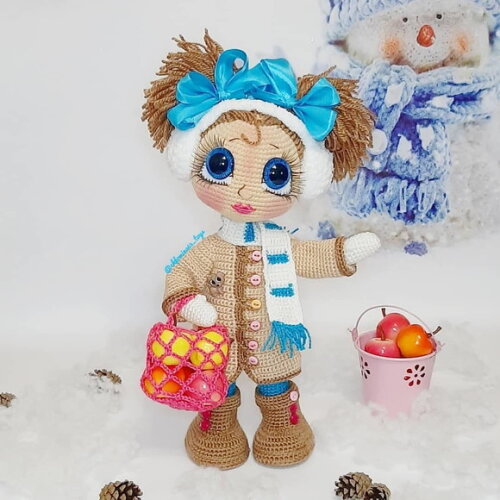 Receita Boneca Linda Amigurumi